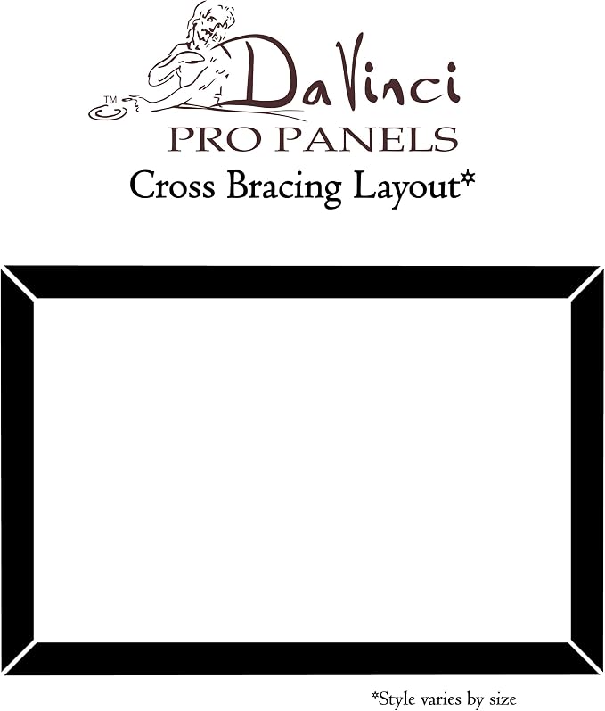 DaVinci Wood Panel Pro Ultra Smooth Gesso Panels 3/4 inch Panel 3x9 inch - Image 7