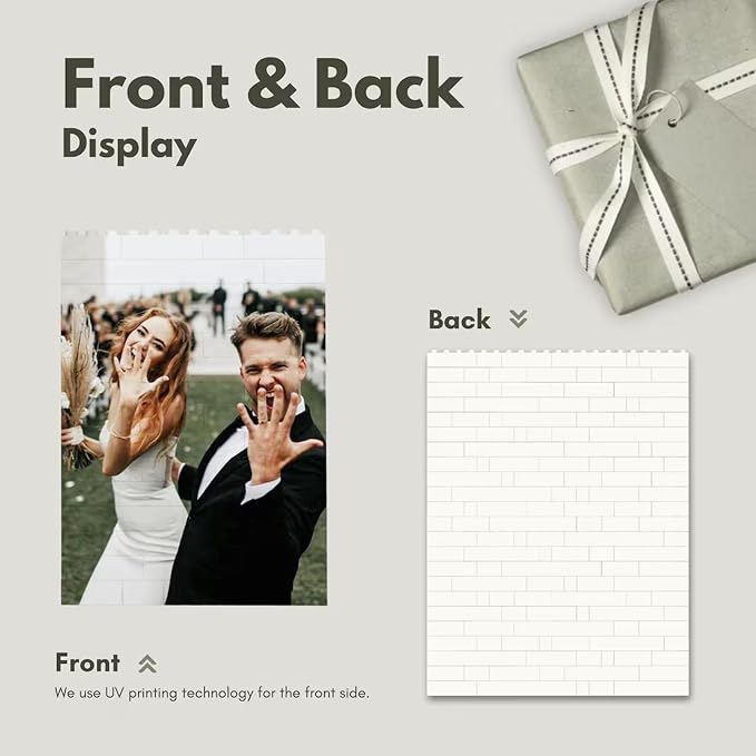 NAZENTI Personalized Couple Photo Building Blocks - Image 6