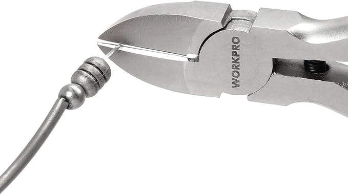 WORKPRO Jewelry Plicers Set, 7-Piece Jewelry Making Tools Kit with Needle Round Nose Plier and Bent Nose Plier Wire Cutter for Jewelry Repair, Beading, Wire Wrapping, Crafts, with Carrying Pouch