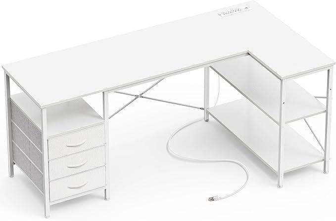 Huuger L Shaped Office Desk by Huuger