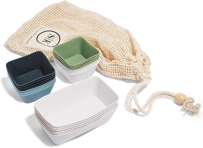 The Silicone Kitchen Reusable Silicone Bento Baking Cup, BPA Free, Dishwasher - Image 7
