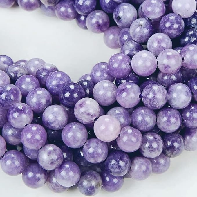 Zenkeeper 116 Pcs Lepidolite Beads - Image 2