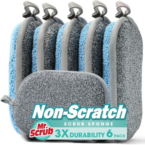 Sponges Kitchen Dish Sponge for Washing Dishes Cleaning Kitchen, All-Purpose by MrScrubCleaninghelpers