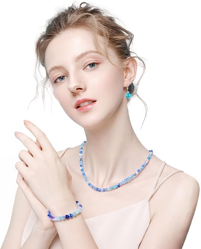 636pcs Glass Beads for Jewelry Making - Image 6