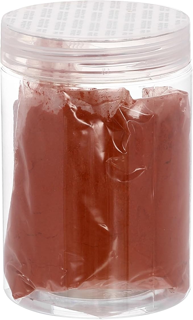 HARFINGTON Iron Oxide Powder Concrete Pigment 500 Mesh 3.5oz (100g) Iron Oxide Grout Pigment for Pastel Tile Paint Concrete Cement, Crimson