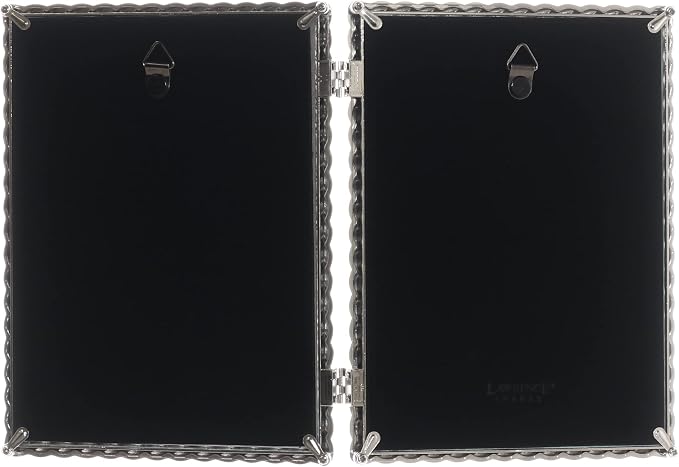 Lawrence Frames Metal Frame, Rope Design, 5x7 Double - Image 4