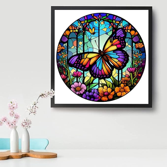 Butterfly Stamped Cross Stitch Kits - Image 4