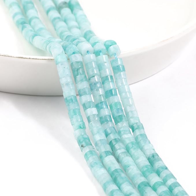 150Pcs 4×2mm Natural Chrysoprase Spacer Stone Beads - Image 6