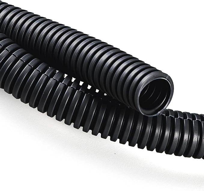 ZhiYo 20FT 1/4” Wire Loom Split Tubing Auto Wire Conduit Flexible Cover | High by ZhiYo