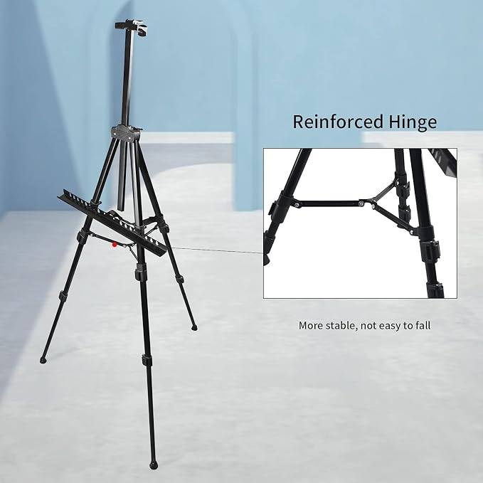 RRFTOK Black 3 Pack 21-66 Inch Art Easel Stand - Image 5