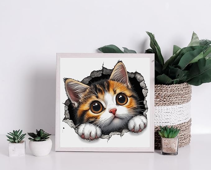 Moohue 14CT Stamped Printed Counted Cross Stitch Kits - Image 4