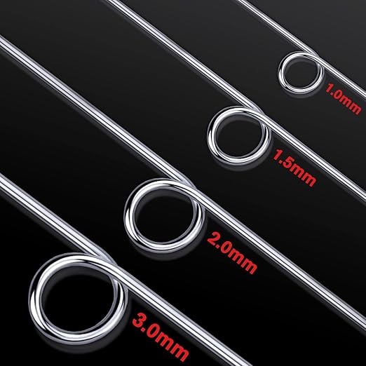 Aluminum Craft Wire, 75 Feet 1.5mm/ 16 Gauge Silver Bendable Soft Metal Aluminum Wire Roll Bulk for DIY Crafts Sculpting Jewelry Making