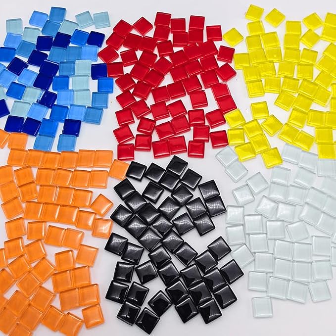 500G/ 1.1LB Bulk Crystal Mosaic Tiles - Image 3