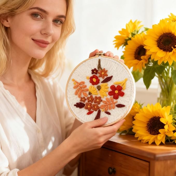 INFUNLY Thanksgiving DIY Punch Needle Kits - Image 7