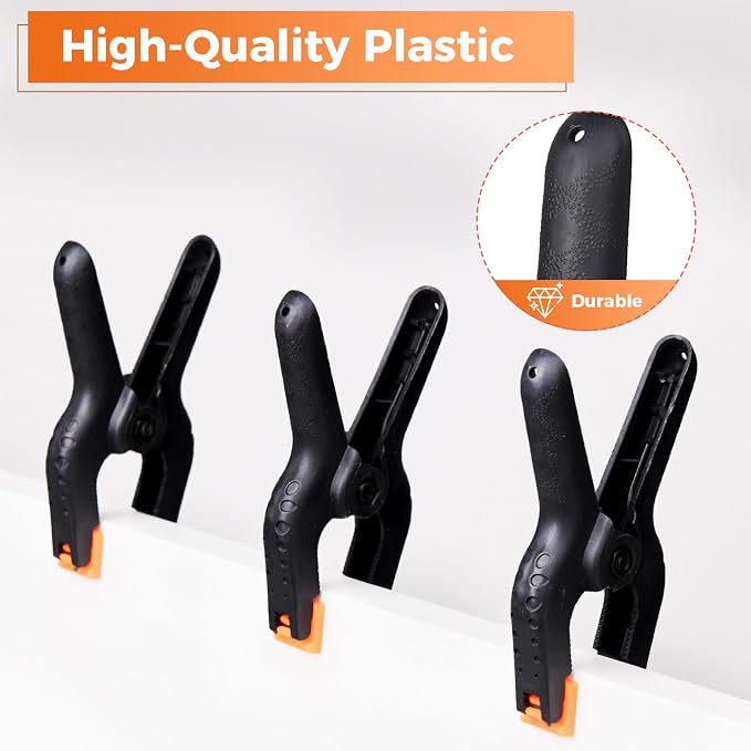 Heavy Duty Spring Clamps, 3.7 Inch Small Heavy Duty Clip - Image 6