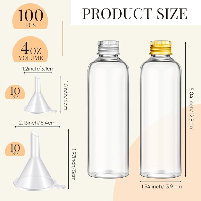 Tanlade 100 Pcs Sand Art Bottles - Image 2