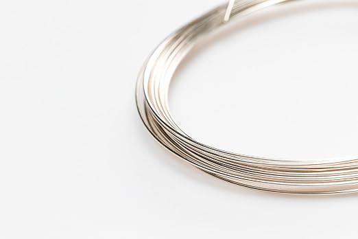 925 Sterling Silver Wire, 24 Gauge, Half Hard, 5FT by Craft Wire | Sterling - Image 5