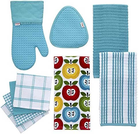 T-Fal Fiber Reactive Print Kitchen Towels: Highly Absorbent, Super Soft - Image 3
