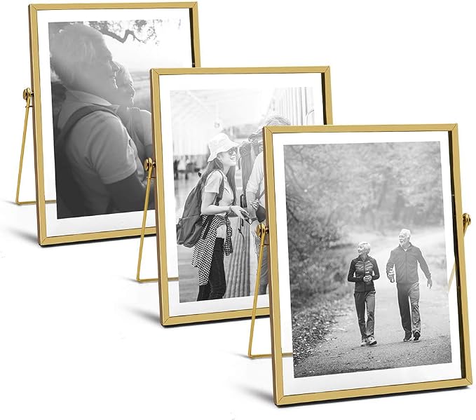 AceList Metal Picture Frames, 5 x 7, Assortment Variety | Ornate clear-pane by AceList