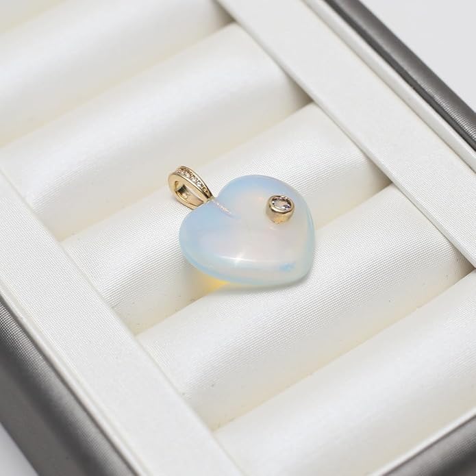 LE SKY Natural Stone Pendants Healing Crystal Gemstones - Image 7