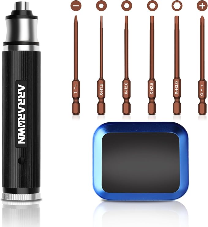 9Pcs RC Car Tool Kit 6 in 1 Hex Screwdriver Set by ARRAROWN