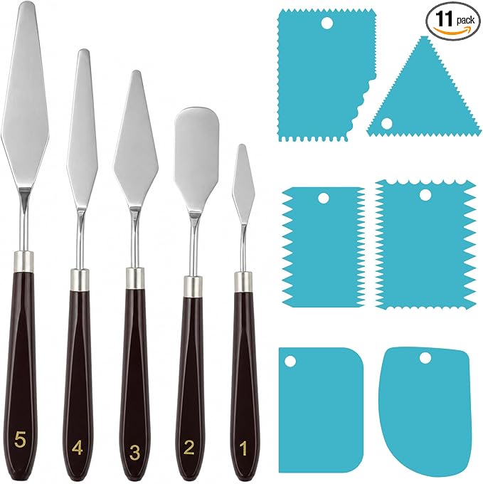Painting Palette Knife set, Professional Paint Tool by Unknown