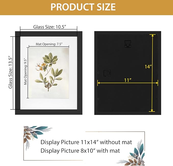 Califortree Black 11x14 Picture Frame - Image 5