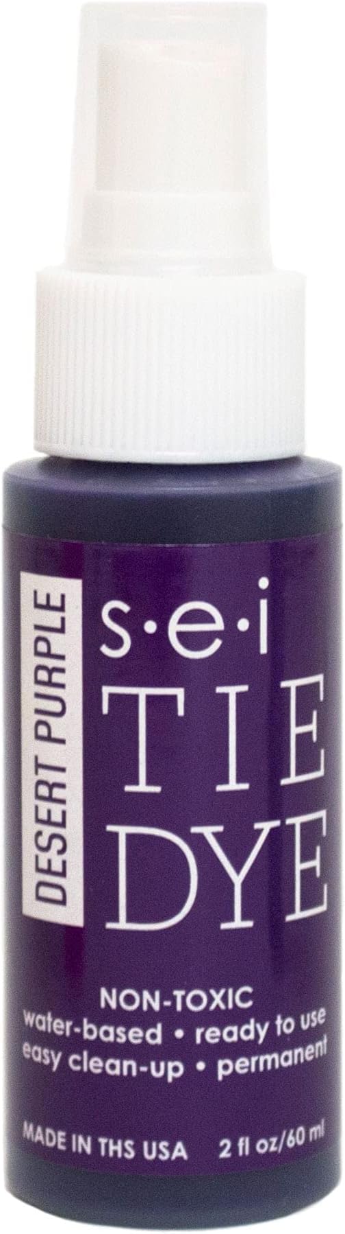 S·E·I S.E.I Desert Purple Tie Dye Spray Bottle, 2- Ounces, Fabric Spray Dye by SEI