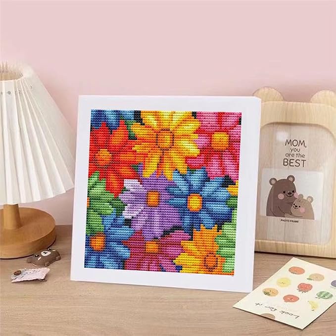 Tiwabb Flower Cross Stitch Kits - Image 7
