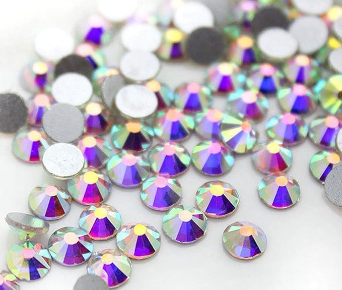 Onwon 1440 Pieces SS10 / 2.8mm Clear Crystal Flat Back Brilliant Round by Onwon