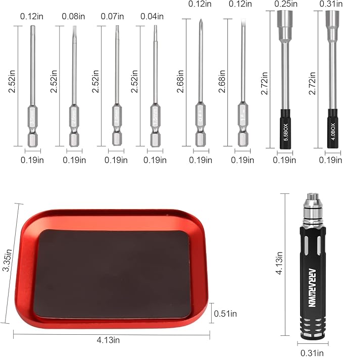 10 in 1 RC Model Repair Tools Kit - Image 7