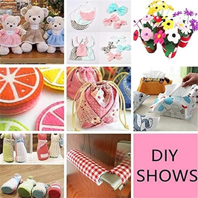 Cotton Fabric DIY Making Supplies Quilting Patchwork Fabric Fat Quarter Bundles - Image 3