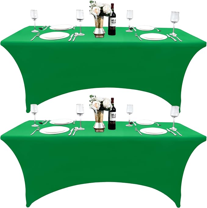 2-Pack 6ft Spandex Table Covers by Unknown