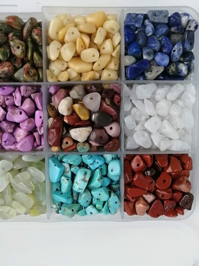 Gemstone Beads Natural Irregular Shaped Stone Chips Crystal Energy Healing Power - Image 6