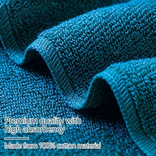Luxury Hand Towels Set for Bathroom, 2 Pack, Light Blue - Image 7