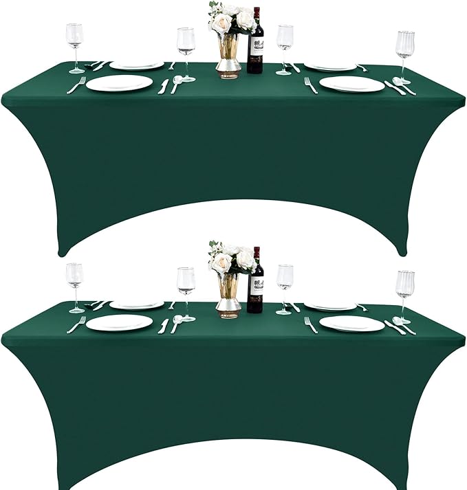 2-Pack 8ft Spandex Table Covers by Unknown