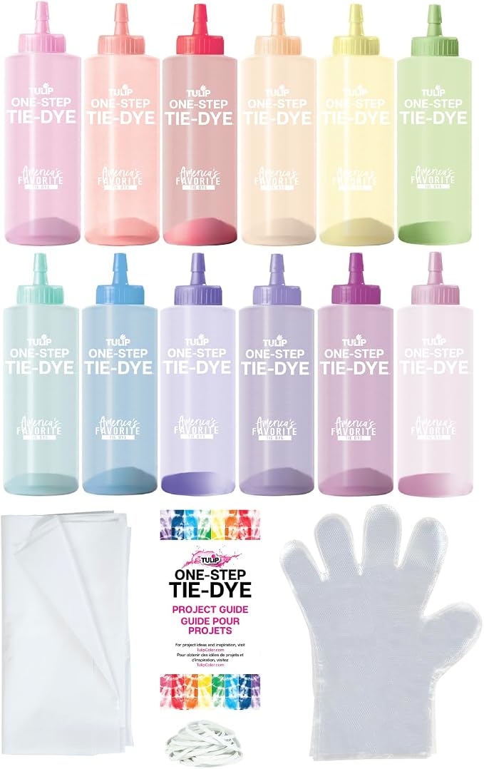 Tulip One-Step Tie-Dye Pastel Party Kit, Easy Large Group Activity, Permanent - Image 2
