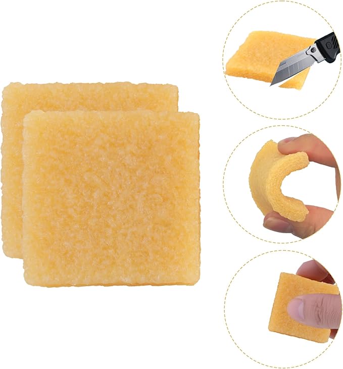 2pcs Glue and Residue Eraser Rubber Cement Cleaner for Removing Adhesive and Residues from Paper Plastic and More