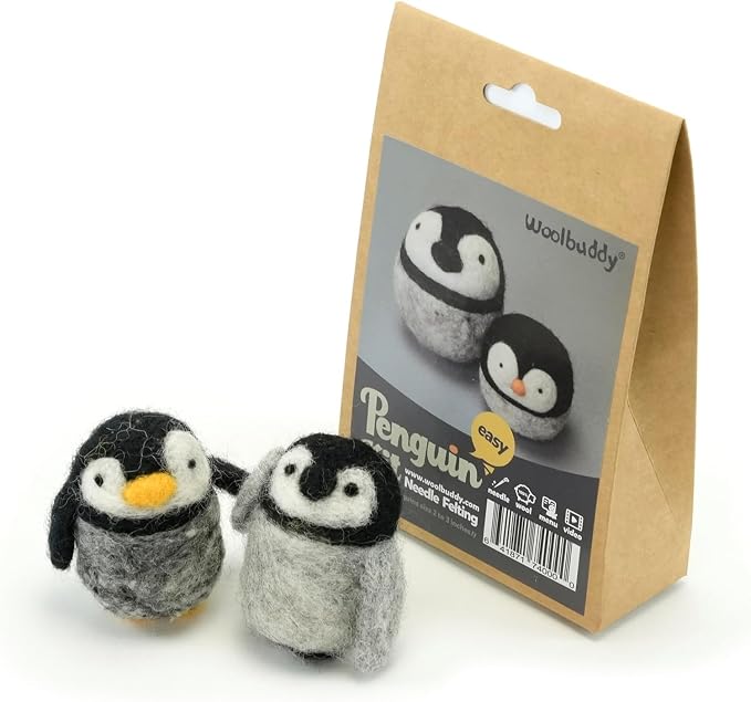 Woolbuddy Needle Felting Kit for Beginner Adults, Starter Set by Woolbuddy