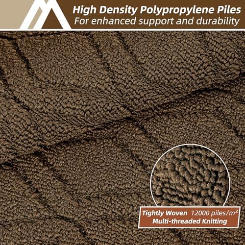 COSY HOMEER Kitchen Rugs Sets of 2 Non-Slip Washable, 60x24Inch/35X24Inch - Image 3