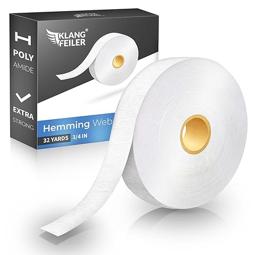 Klangfeiler® Iron on Hemming Tape by Klangfeiler