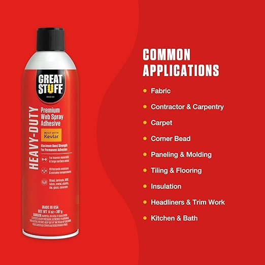 Great Stuff™ Heavy-Duty Web Adhesive - 14 oz - Aerosol
