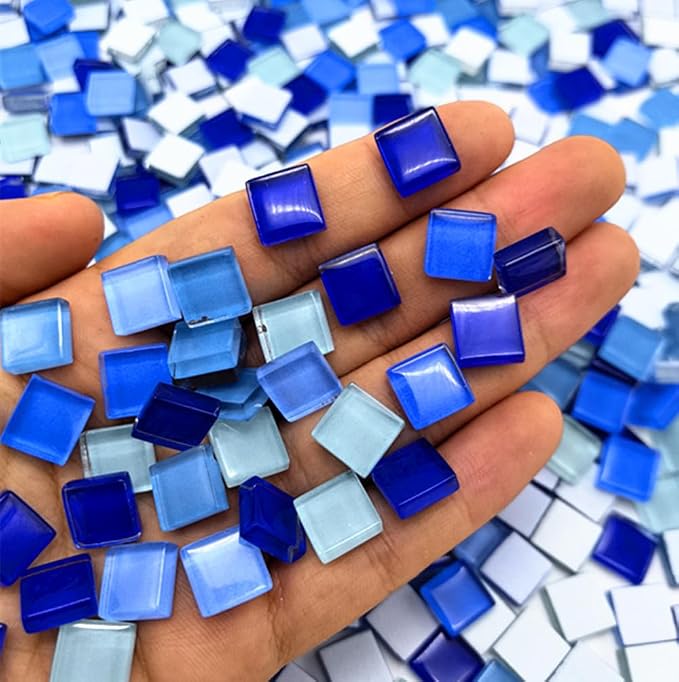 500G/ 1.1LB Bulk Crystal Mosaic Tiles - Image 6