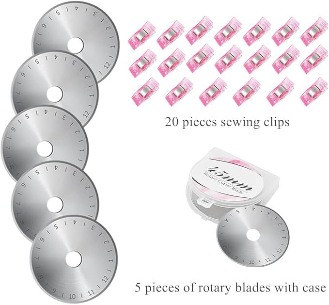 Headley Tools Rotary Cutter Set - 45mm Fabric Cutter - Image 5
