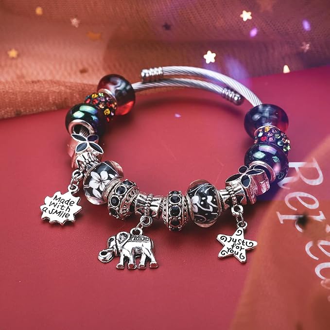 European Large Hole Spacer Charm Beads - Image 3