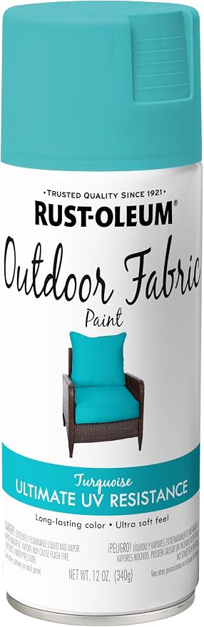 Rust-Oleum 358842 Outdoor Fabric Spray Paint, 12 oz by Rust-Oleum
