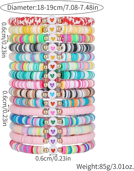 Friendship Bracelets Boho Stackable Bracelets - Image 3