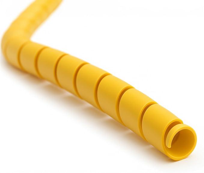 Electriduct 4.4 Inch Heavy Duty Spiral Wrap HDPE Flexible Plastic Cable Sleeve by Electriduct