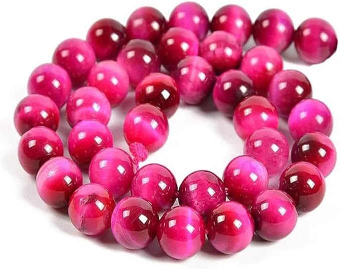Zenkeeper 108Pcs Rose Tiger Eyes Spacer Loose Beads Bulk - Image 5