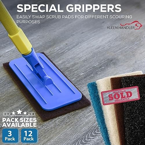KLEEN HANDLER EZ Scrub Pad Holder, 10” x 4 5/8” - Image 4